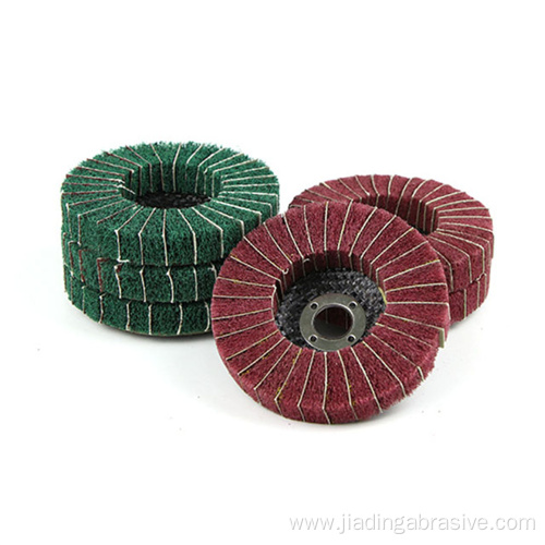 150mm Non Woven abrasive nylon fibre Polishing Wheel